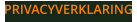 PRIVACYVERKLARING
